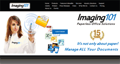 Desktop Screenshot of imaging101.com